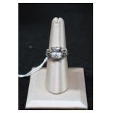 Striking Silpada Uptown CZ 925 Ring