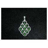 Michelle Albala Sterling Silver Chandelier Pendant