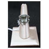 Victoria Wieck Prasiolite Sterling Silver Ring