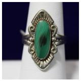 Bell Trading Post Sterling Silver Turquoise Ring