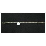 8" CZ Sterling Silver Tennis Bracelet