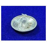 VINTAGE STERLING SILVER MEXICAN SOMBRERO HAT