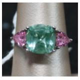 Avon Sterling Silver 3 Stone Ring