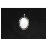 Artisanal Silver Tone Pendant