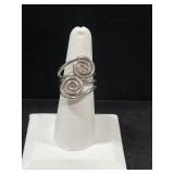 STERLING SILVER CUSTOM BAND & STATEMENT