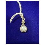 HANDCRAFTED STERLING SILVER PENDANT W/