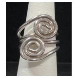 STERLING SILVER CUSTOM BAND & STATEMENT