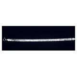 Herringbone Sterling Silver Bracelet