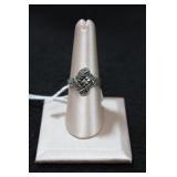Sterling Silver Marcasite Ring