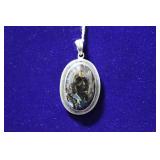 Pietersite Gemstone Sterling Silver Pendant