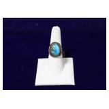Native American Turquoise Sterling Silver Ring