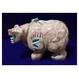 Navajo Ben Livingston Fetish Bear Carving