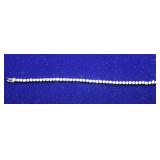Diamond Tennis Bracelet Set in Sterling Silver