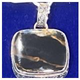 Chatoyant Pietersite Sterling Silver Pendant