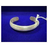 VTG STERLING SILVER TAXCO MEXICO WIDE CUFF