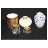 MARTHA WASHINGTON DRESSER JARS, ETC