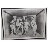 MORE WORLDY FRAMED ART