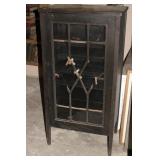 ANTIQUE MUSIC OR STORAGE CABINET