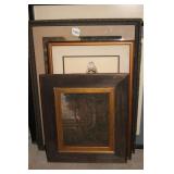 MISC WORLDY FRAMED ART