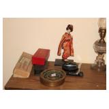 VINTAGE ASIAN DOLL AND Dï¿½COR