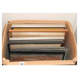 VARIETY OF  FRAMED ART ETCHINGS & PRINTS