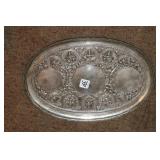 VINTAGE DECORATIVE METAL TRAY
