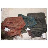 5 HAND CRAFTED SHAWLS