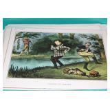 MATTED ART PIECES IN SHRINK WRAP PROTECTED
