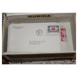 3 CIGAR BOXES FIRST DAY OF ISSUE COVERS