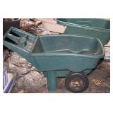 TWO-WHEEL YARD CART RUBBERMAID