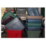 TOWERS AND TOWERS OF TUBS AND LIDS