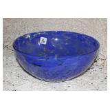 ART GLASS CENTER BOWL