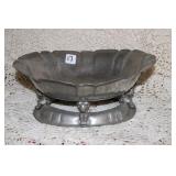 PEWTER CENTER BOWL