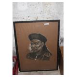 20 X 25 MALE ASIAN PORTRAIT FRAMED