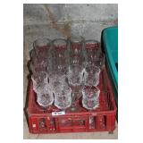 12 + 7 CLEAR GLASS STEMS