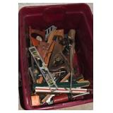 BIN OF VINTAGE TOOLS FOR THE WORKSHOP