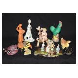 ASSORTED SMALL FIGURINES