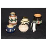 WORLDLY Dï¿½COR ART POTTERY VESSELS