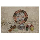 ASSORTED ASIAN INSPIRED CERAMIC CHINA & Dï¿½COR