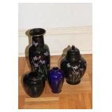 GINGER JAR AND VASES