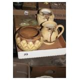 4 ART POTTERY VESSELS SOME ENGLISH