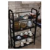METAL BOOK SHELF 30W 11D 40H