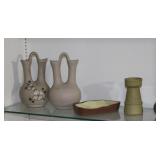 11 PIECES OF PIGEON FORGE POTTERY