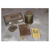 TOBACCO COLLECTIBLES LOTS