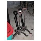 FIREPLACE ANDIRONS