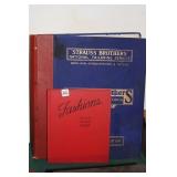 2 VINTAGE FASHION BOOKS "STRAUSS BROTHERS"