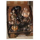 MISC SILVER PLATE DISPLAY ITEMS