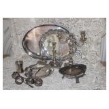 NICE SELECTION OF SILVER PLATE ITEMS