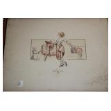 VINTAGE VARIOUS FRAMED ART