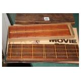 SET OF PROMOTIONAL SIGNS AND 2 CRIBBAGE BOARDS